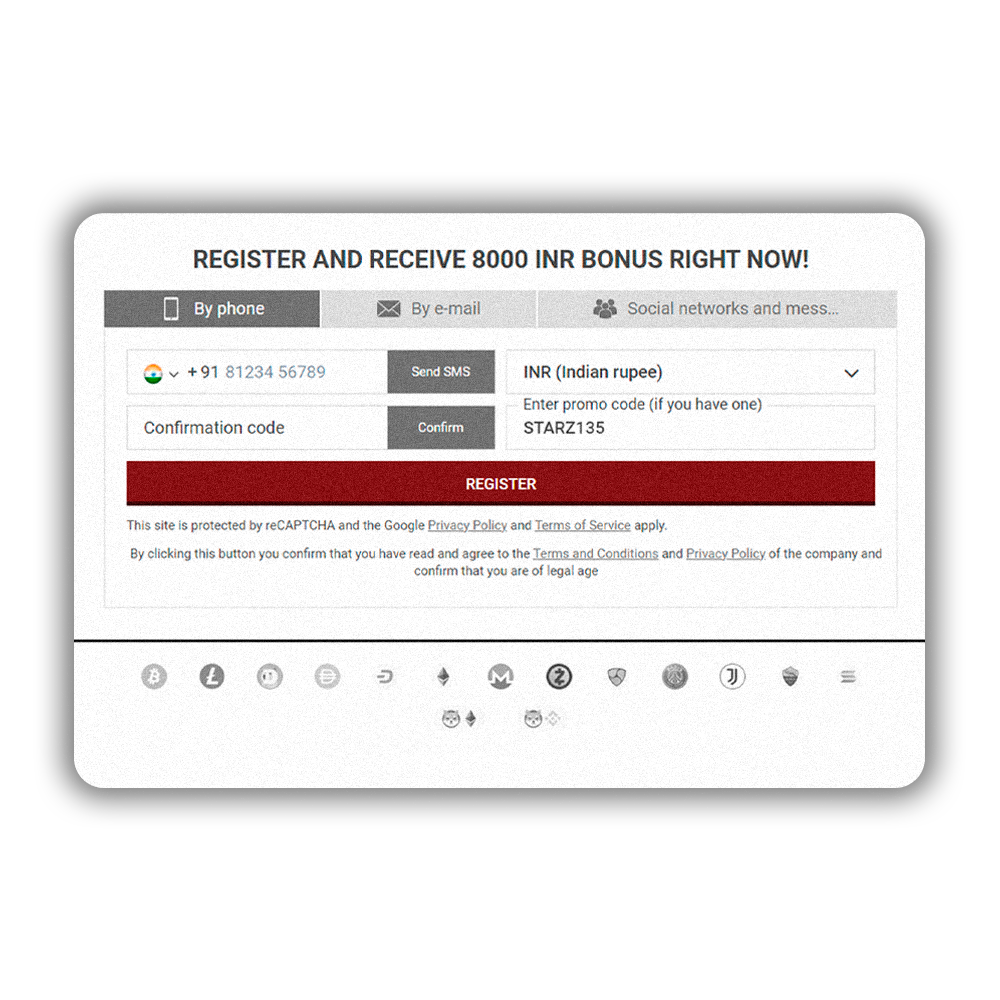 888Starz Promo Code increases your First Deposit Bonus.